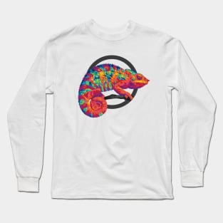 Geo Chameleon Long Sleeve T-Shirt